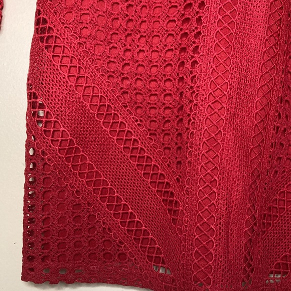 ASTR The Label Mesh Body-Con Red Dress NEW - Picture 6 of 12